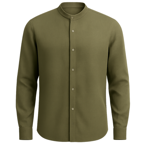 Baumwollhemd Oliv - Arvstein Hemden