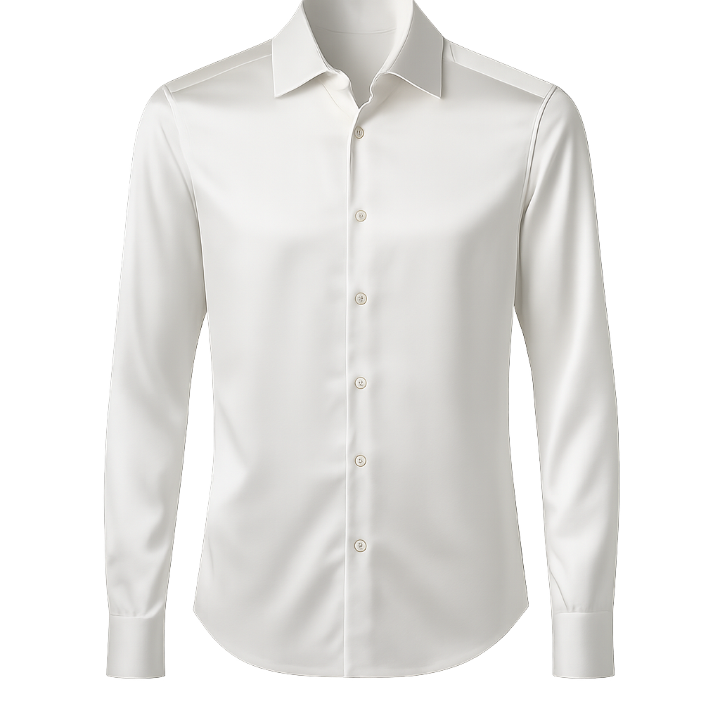 Seidenhemd Weiss - Arvstein Hemden